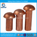 Copper round head solid rivets with all kinds